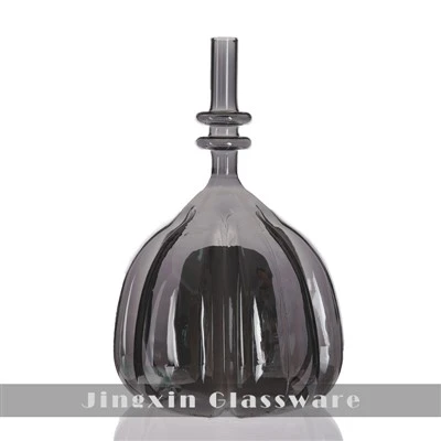Σκιά φωτιστικού Smoke Pumpkin Glass